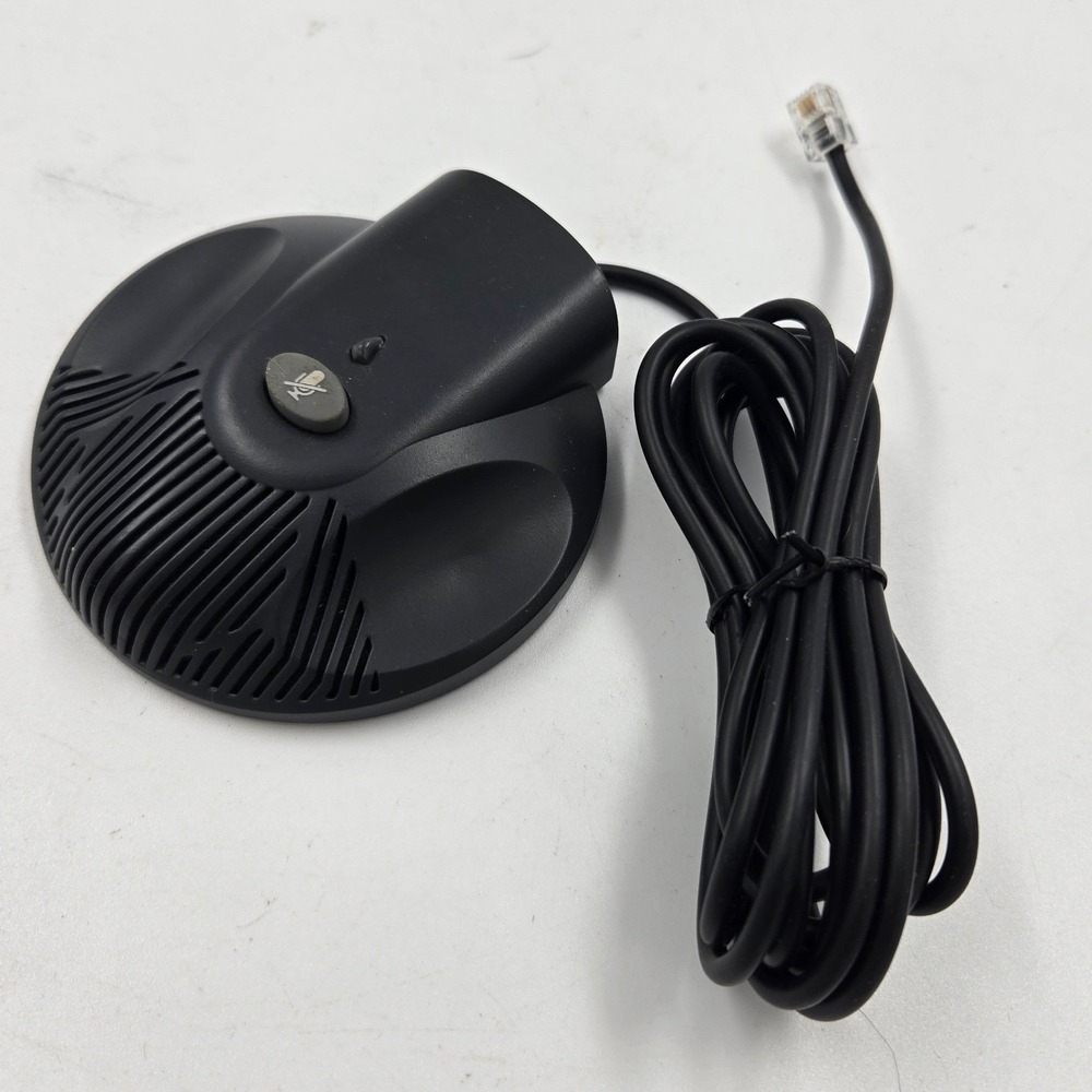 Avaya External Conference Microphone 2201-07155-604 Black Expansion Mic RJ11
